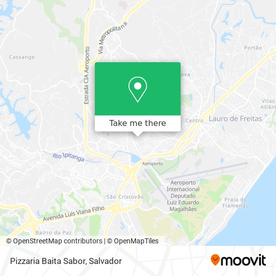 Pizzaria Baita Sabor map