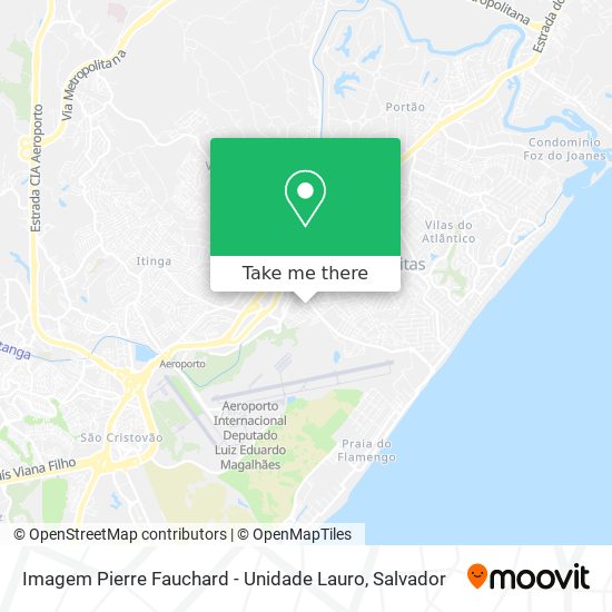 Imagem Pierre Fauchard  - Unidade Lauro map