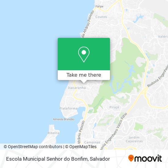Escola Municipal Senhor do Bonfim map