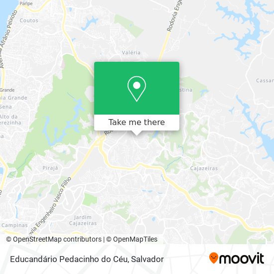 Educandário Pedacinho do Céu map