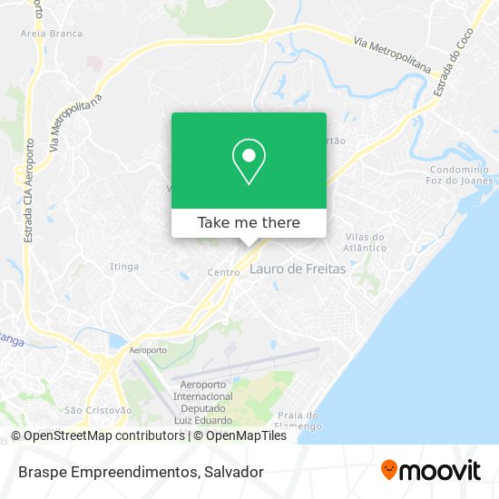 Braspe Empreendimentos map