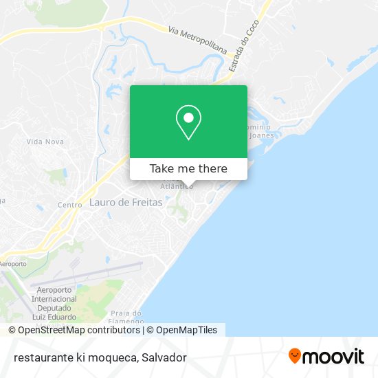 restaurante ki moqueca map
