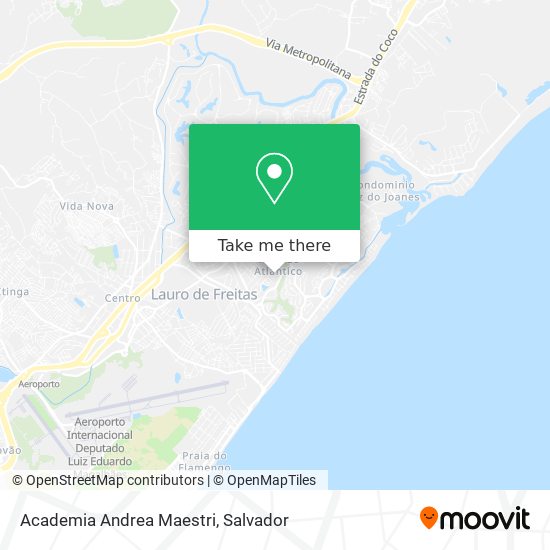 Academia Andrea Maestri map
