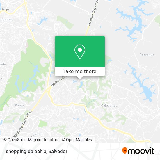 shopping da bahia map