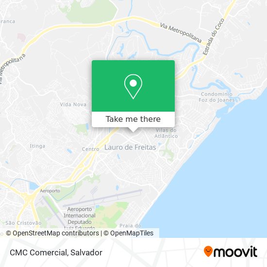 CMC Comercial map