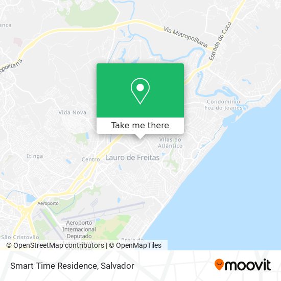 Mapa Smart Time Residence