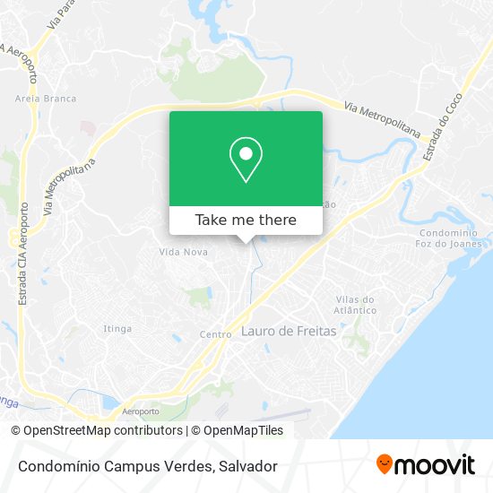 Condomínio Campus Verdes map