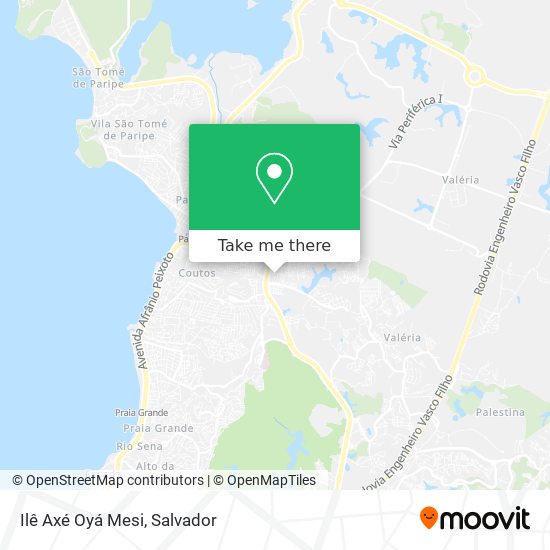 Ilê Axé Oyá Mesi map