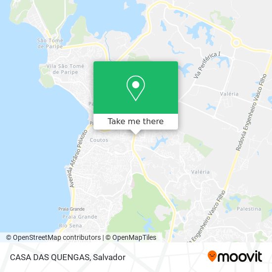 CASA DAS QUENGAS map