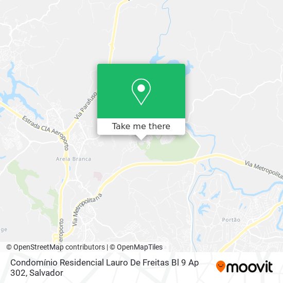 Condomínio Residencial Lauro De Freitas Bl 9 Ap 302 map
