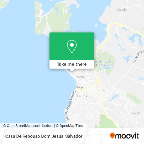 Casa De Repouso Bom Jesus map