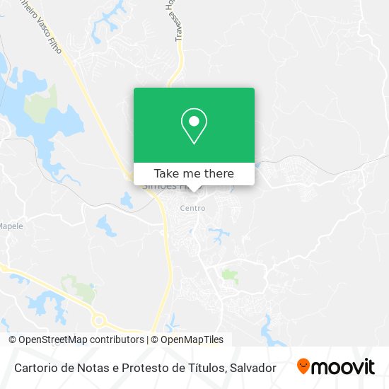 Cartorio de Notas e Protesto de Títulos map