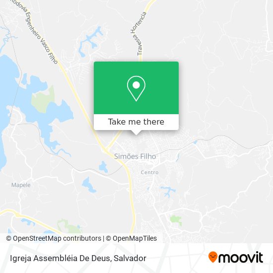 Igreja Assembléia De Deus map