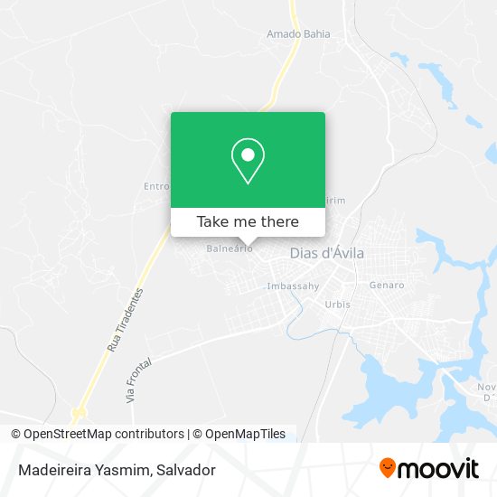 Mapa Madeireira Yasmim