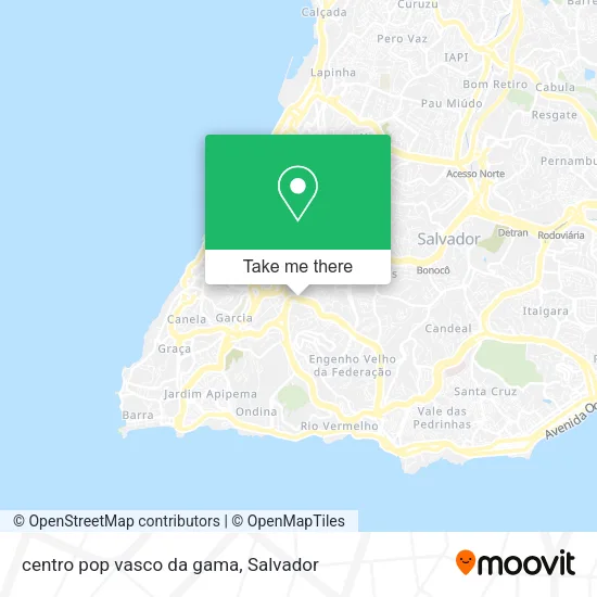 centro pop vasco da gama map