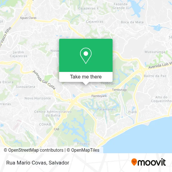 Rua Mario Covas map