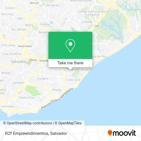 R2f Empreendimentos map