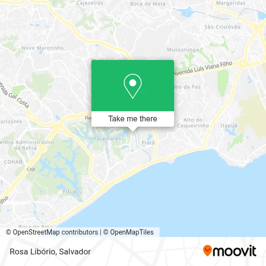 Rosa Libório map