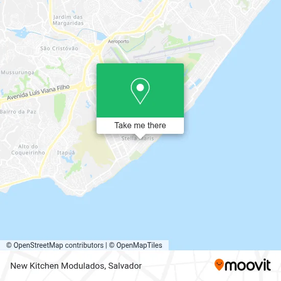 New Kitchen Modulados map