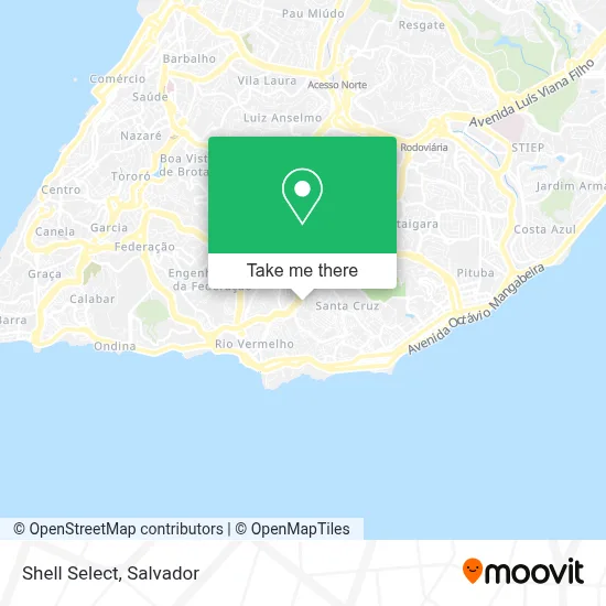 Shell Select map