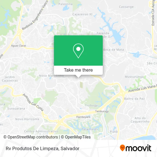 Rv Produtos De Limpeza map