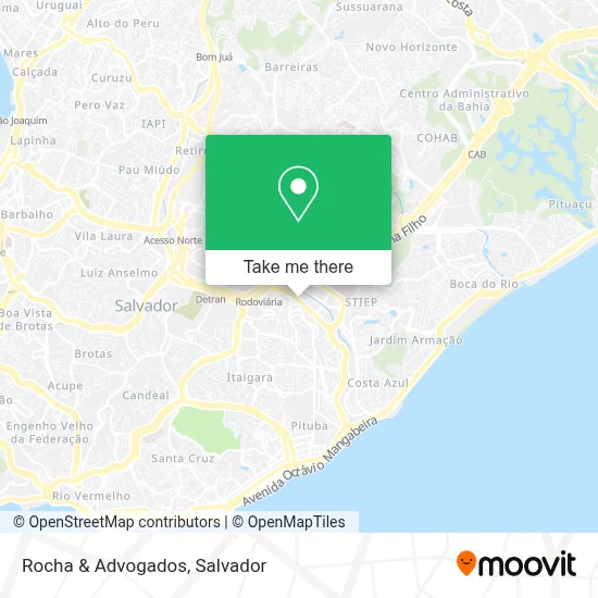 Rocha & Advogados map