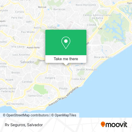Rv Seguros map