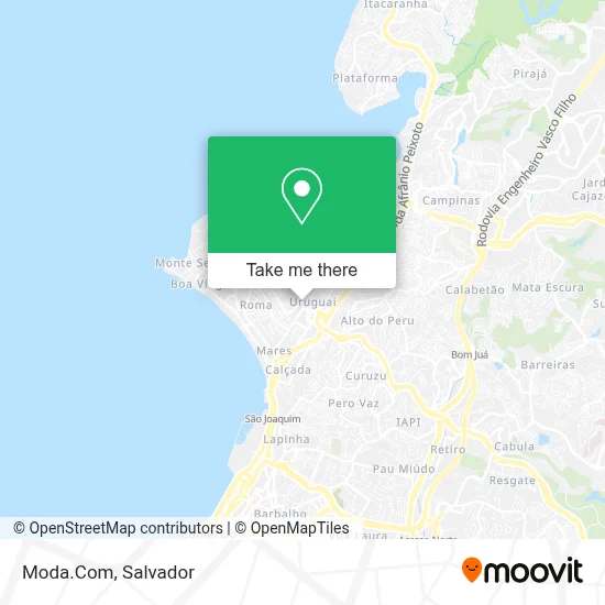 Moda.Com map