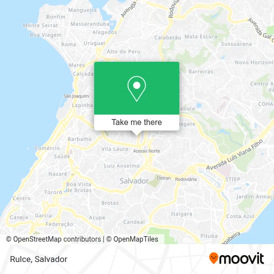 Rulce map