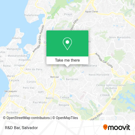 R&D Bar map