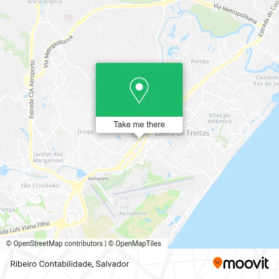 Ribeiro Contabilidade map
