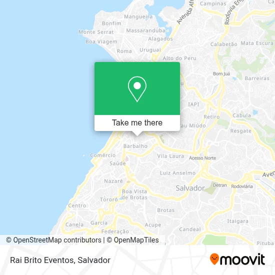 Rai Brito Eventos map