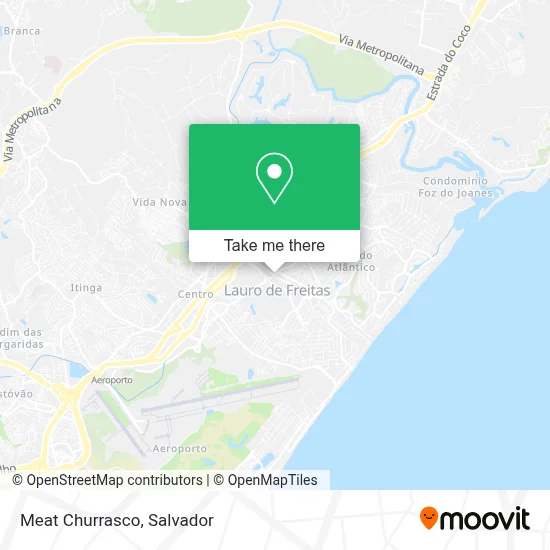 Meat Churrasco map