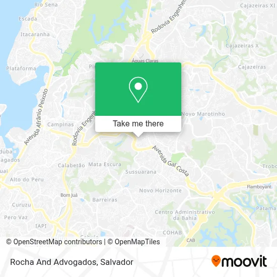 Rocha And Advogados map