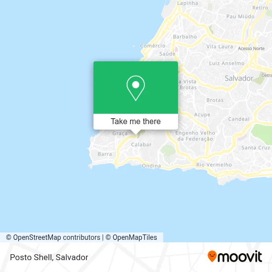 Posto Shell map