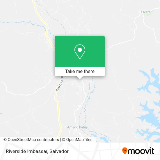 Riverside Imbassaí map
