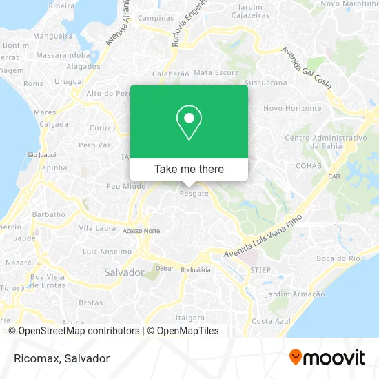 Ricomax map