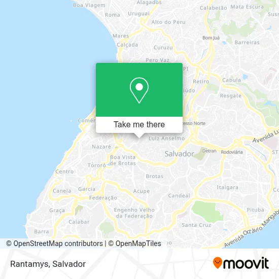 Rantamys map