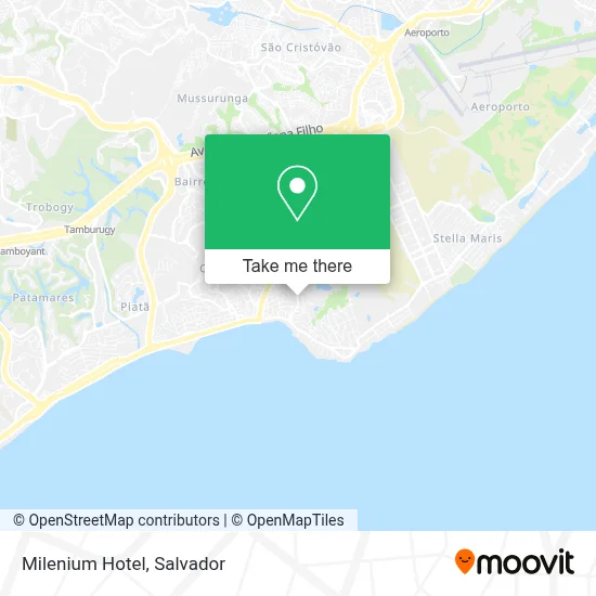 Milenium Hotel map