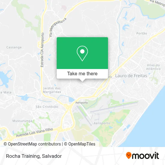 Rocha Training map