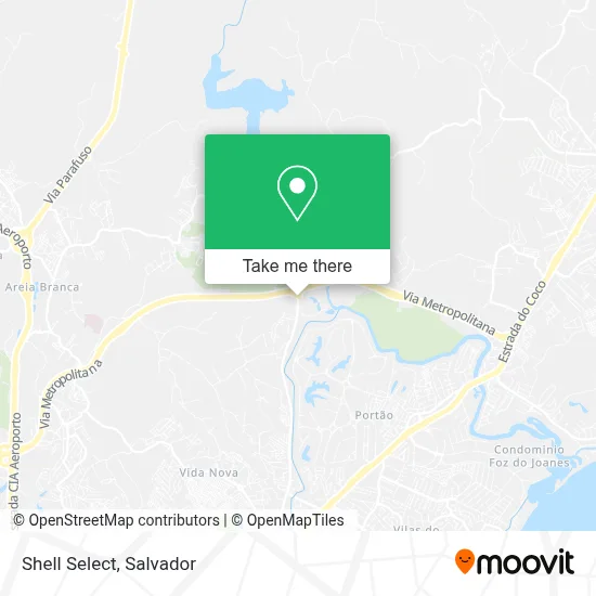 Shell Select map