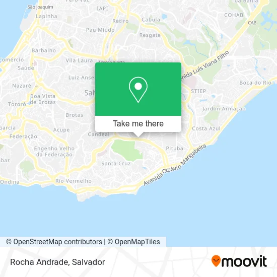 Rocha Andrade map