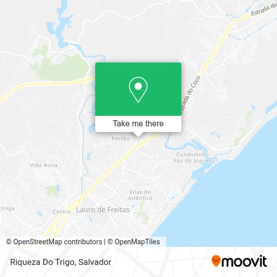 Riqueza Do Trigo map