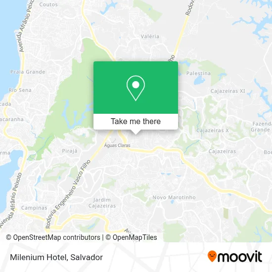 Milenium Hotel map