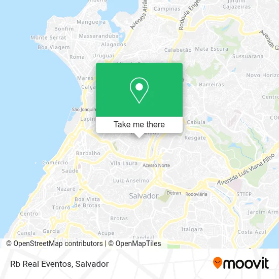 Rb Real Eventos map
