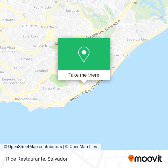 Rice Restaurante map