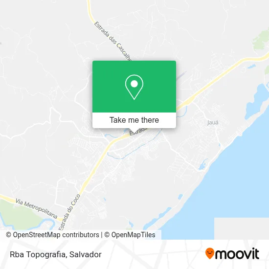 Rba Topografia map