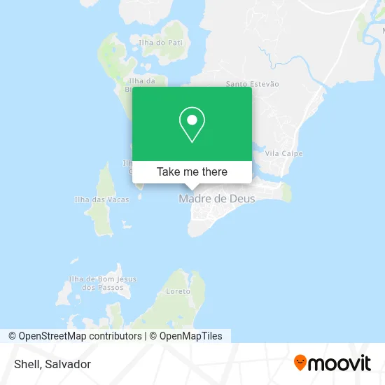 Shell map