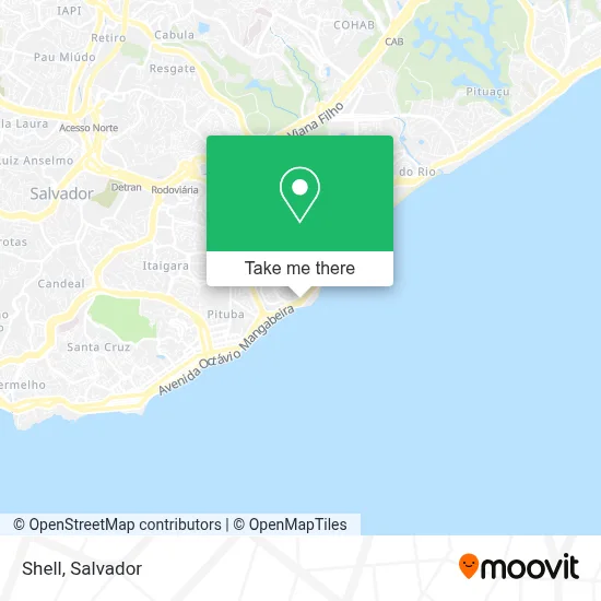 Shell map