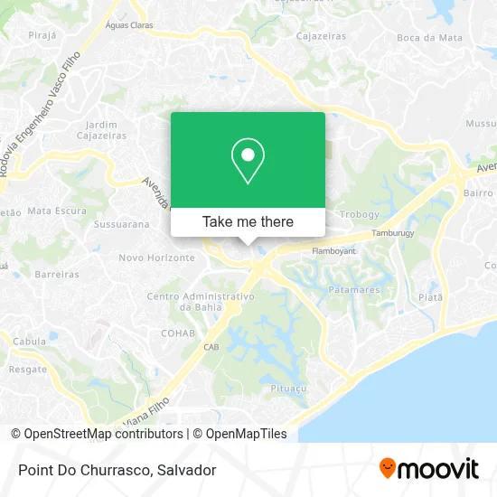 Point Do Churrasco map